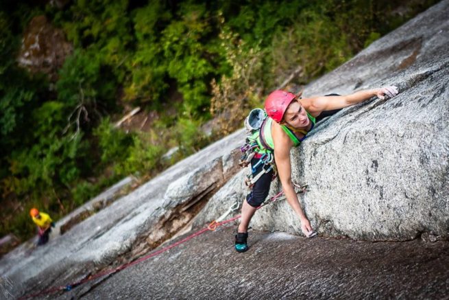 Rock climbing guides in Squamish