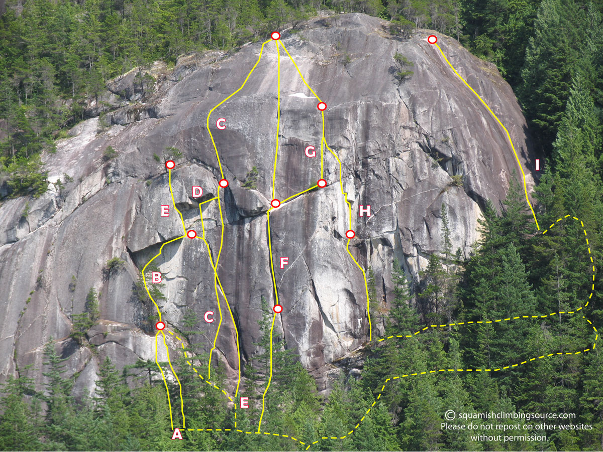 Photo Topo. New and refurbished routes.